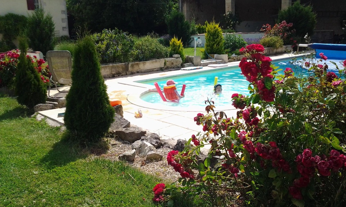 Oulmes House | GitesdelaForge - 2 traditional gites for 25/27, 2 pools, indoor & outdoor games.