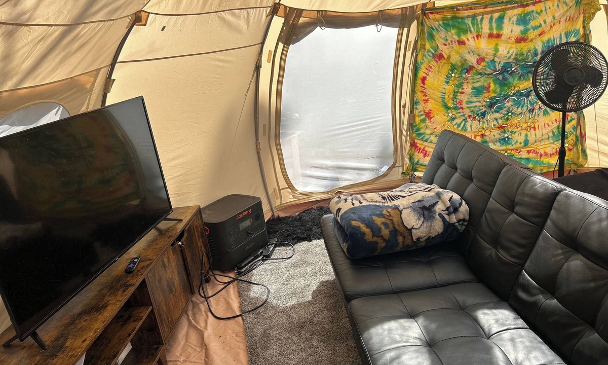 Wildersville House | Glamping at the Promised Land Campground- The Vidalia Tent