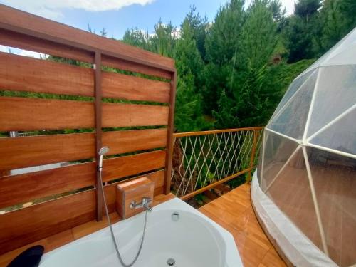 Ngamprah Hotel | Glamping Dome Kusumanagara 2