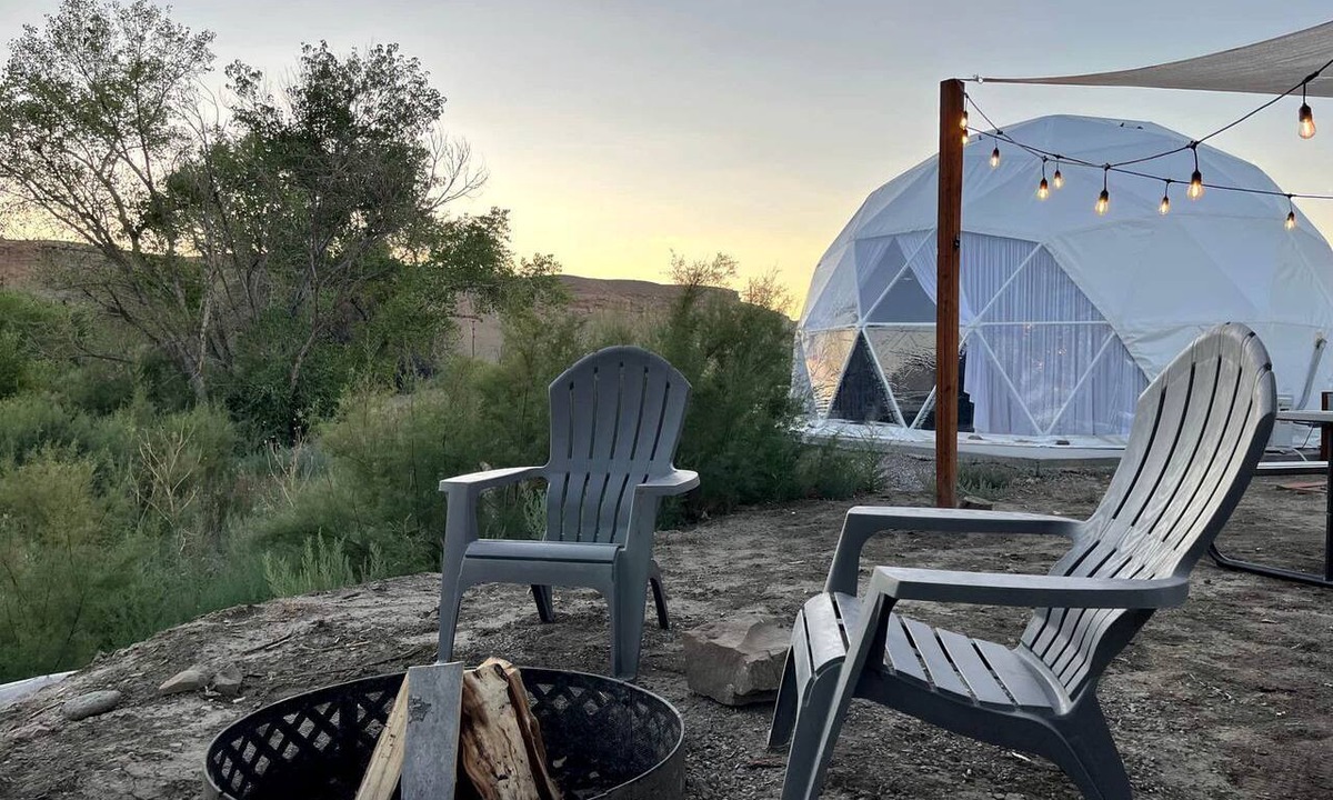 Torrey Cabin | Glamping under the Stars: Stunning Dome near Capitol Reef National Park in Wayne County, UT