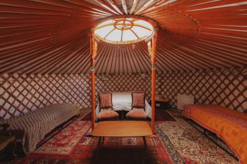 Dunlap House | Glamping yurt at Sequoia Highland Camp