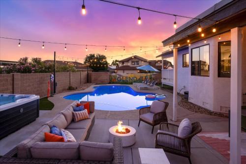 Glendale House | Glendale Nights - Pool Hot Tub Put Put Foosball