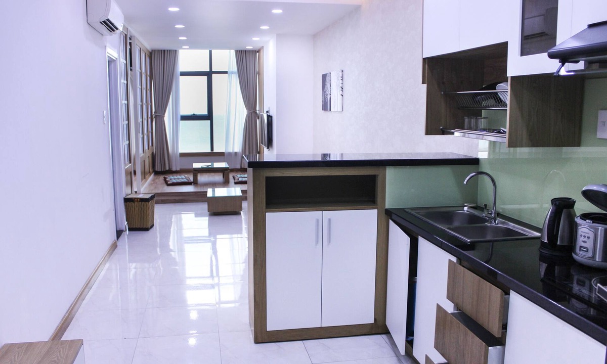 Tran Phu Beach Apartment | Gold Ocean- Sea view with taste from Japanese style