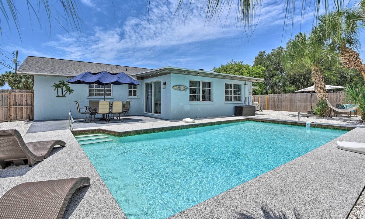 South Venice House | Gone Coastal! Beaches! Private Heated Pool!