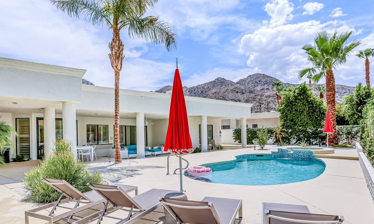 Indian Wells House | Gorgeous home with private pool, high-speed WiFi, central AC, & EV charger