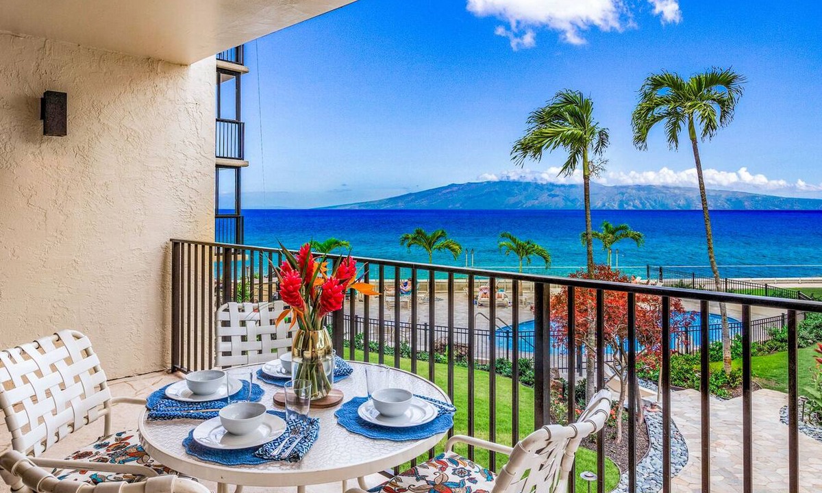Kahana Condo | Gorgeous Ocean Views, Island Charm - Hololani B201- Beach gear included