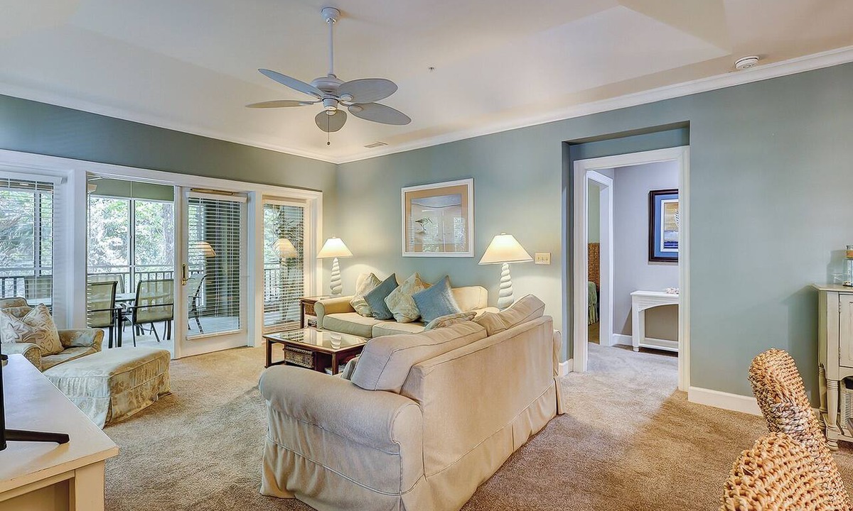 Palmetto Dunes Condo | Gorgeous oceanside 2 bedroom villa in Palmetto Dunes! Private Beach access
