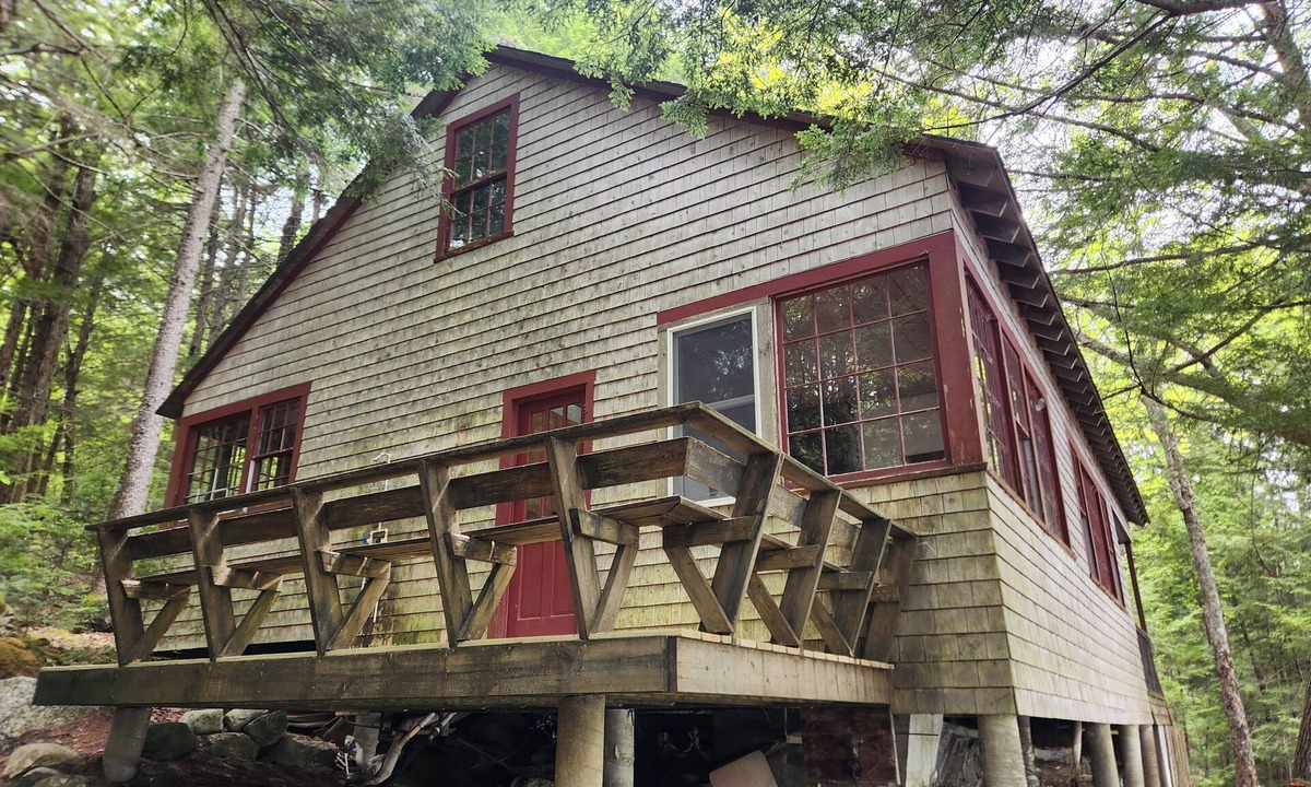 Orland Cabin | Gorgeous primitive 3-bedroom cabin on Craig Pond, perfect for family adventures