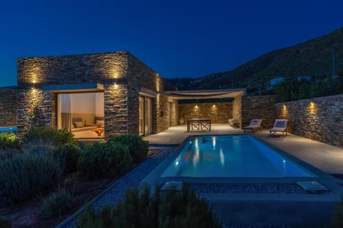 Gavrio Villa | Gray and Blue