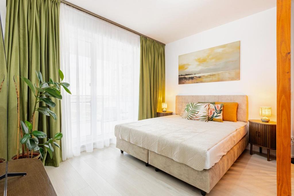 Calea Sever Bocu Apartment | GREEN FOREST ApArt Hotel - DeLuxe Apartment with Balcony, Free Parking, near AMAZONIA
