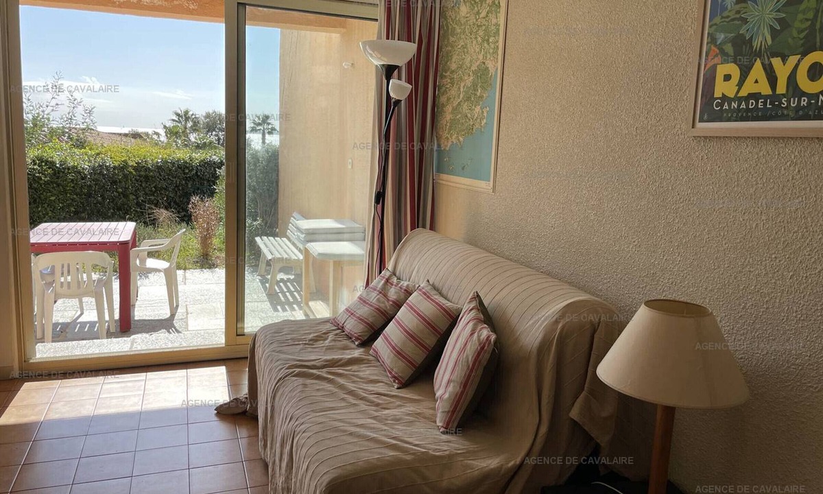 Le Rayol Apartment | Ground floor T2 with terrace in Rayol-Canadel