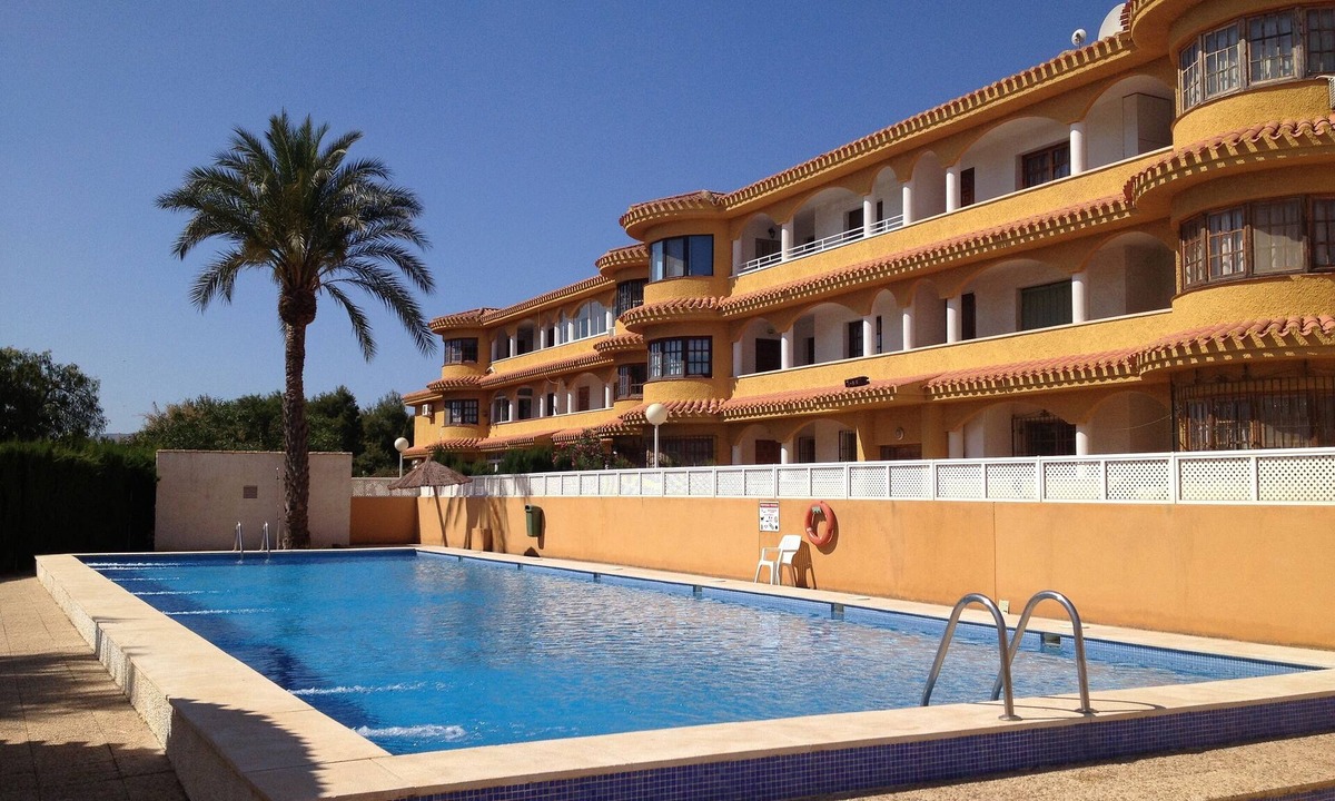 Estrella del Mar Apartment | Ground floor apartment with 20m shared, key-only-access pool directly in front.