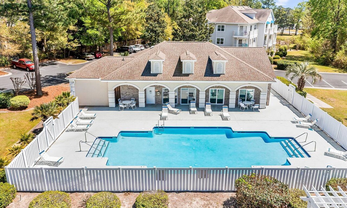 Sea Trail Condo | Ground-floor condo with patio, hot tub, in/outdoor pools, gym, washer/dryer, AC