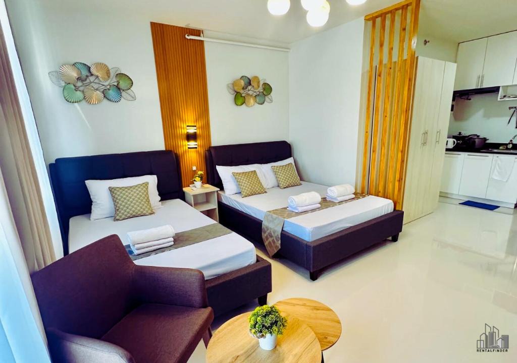 Puerto Princesa City Centre Apartment | Group Staycation in Palawan with Balcony & Free Pool Access up to 5pax - B2 5DiamondB