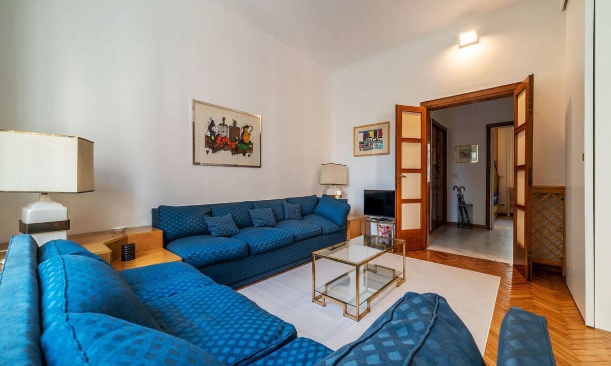 Quartiere III Pinciano Apartment | GuestHost - Cozy apartment of 90 sqm, can accommodate up to 5 people, located on the second floor of a building with a lift (NOT suitable for disabled people - 6 steps to access). The accommodation is located near one of the venues of the Sapienza Univer