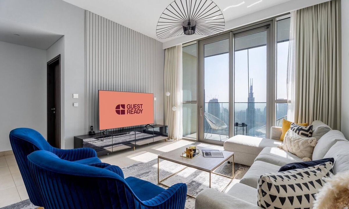 Za'abeel 2 Apartment | GuestReady - 3BR | Lux.Tower with Burj Khalifa View