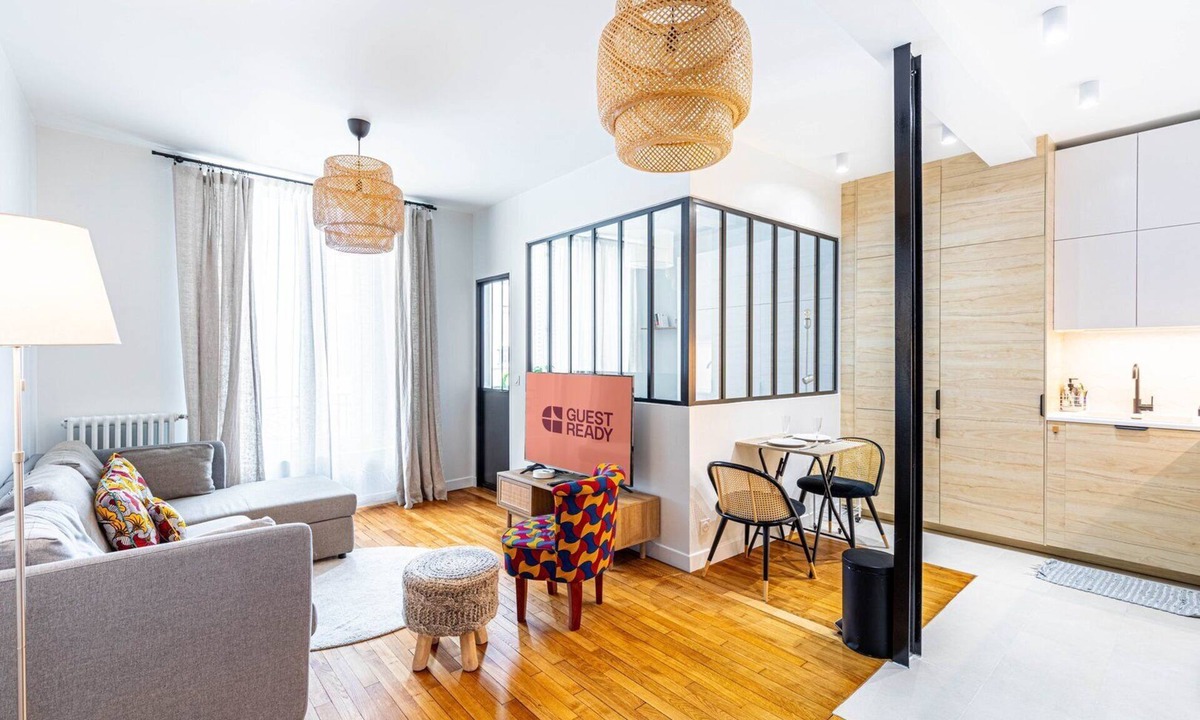Saint-Fargeau Apartment | GuestReady - Peaceful escape in Père-Lachaise