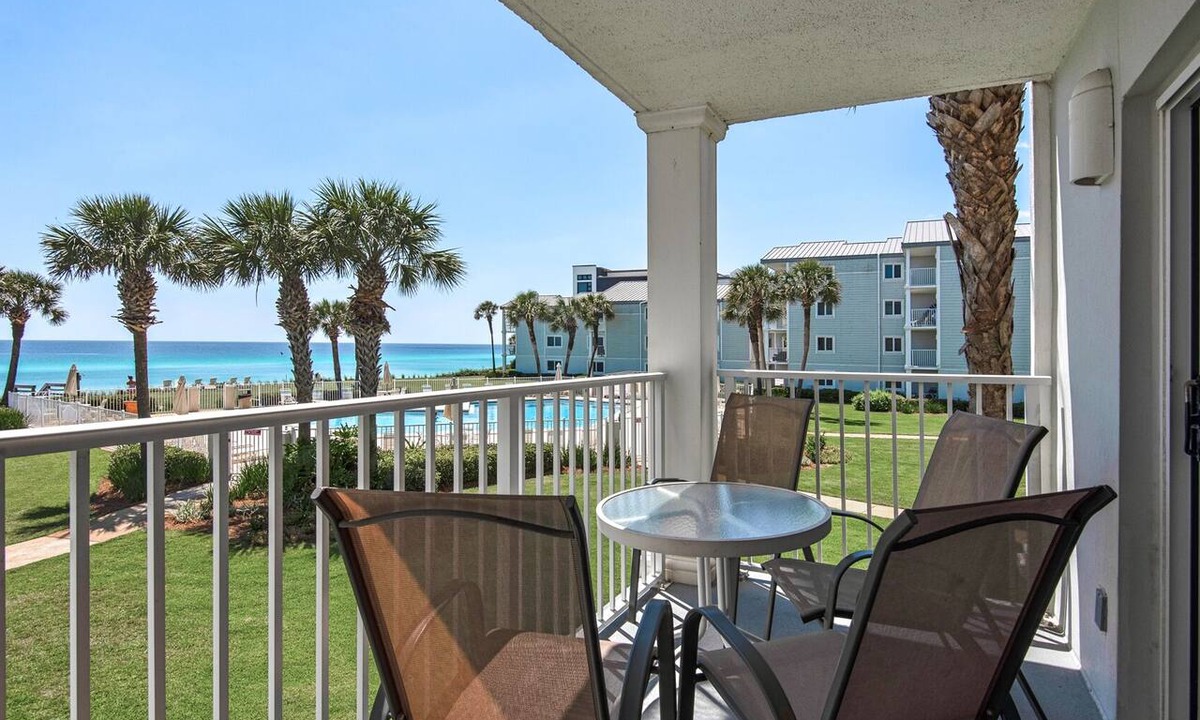 Seacrest Condo | Gulf-front in Seacrest - Pool & Tennis - Sleeps 6 + Free Attraction Tickets!