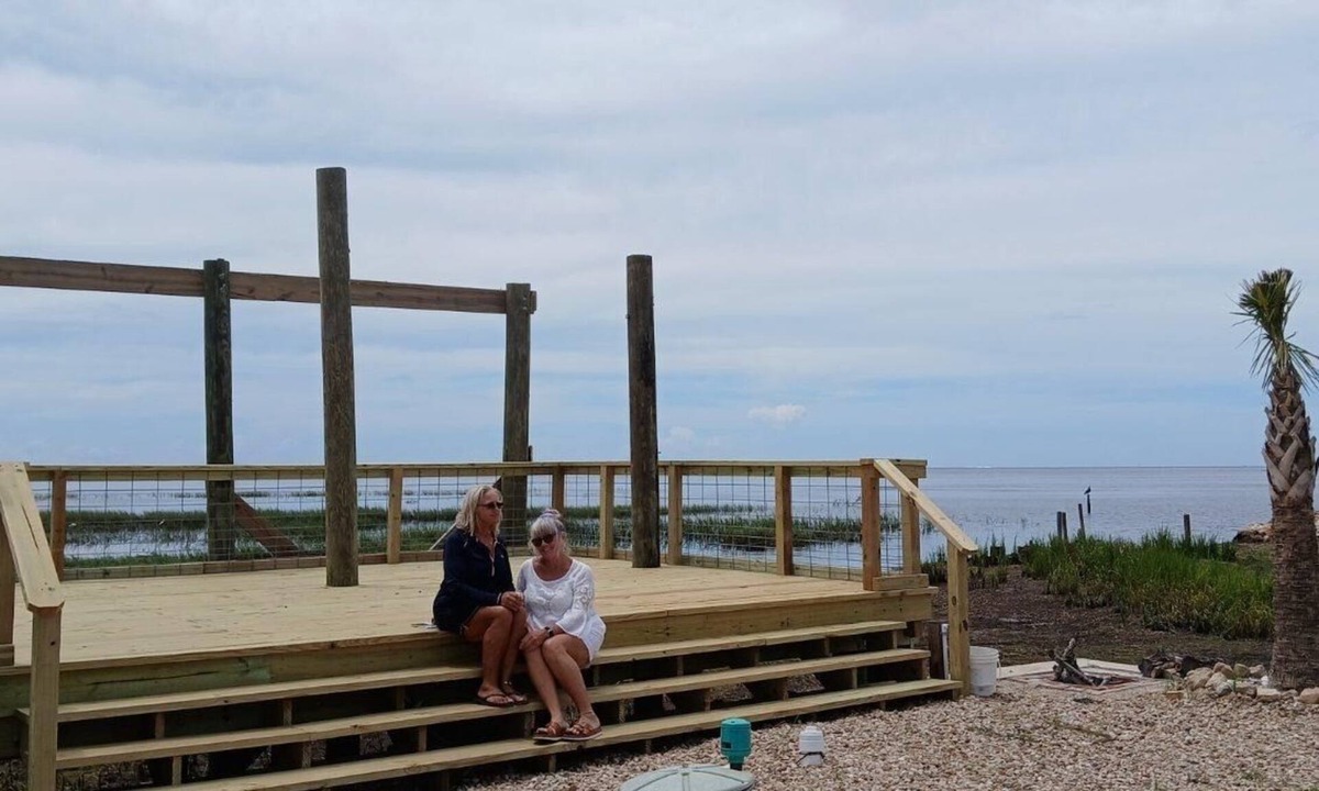 Keaton Beach RV Rental | Gulf front RV Site, full hook up .take a breath and enjoy the sunsets