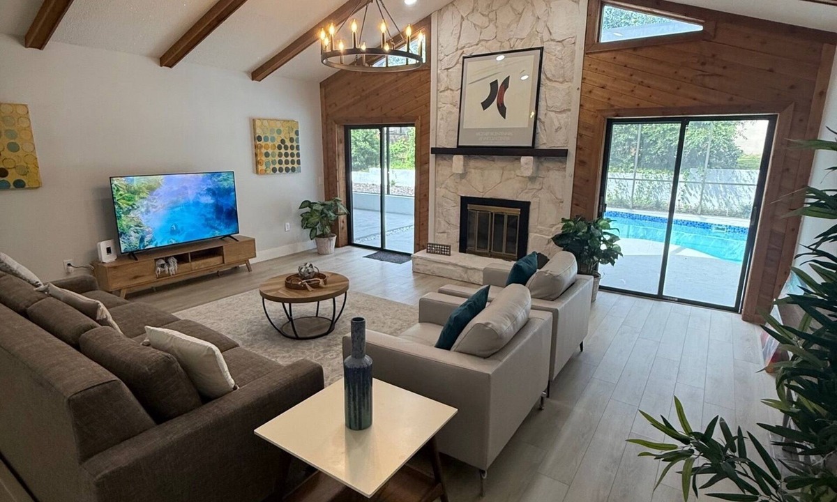 Palm Harbor House | Gulfside Serenity Stay Spanish Oasis w/Pool & Near the Beaches