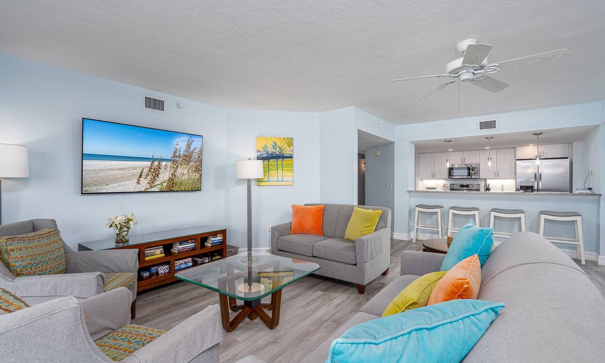 South Island Condo | Gullwing 505 3BR Oasis: Beachfront & Lanai