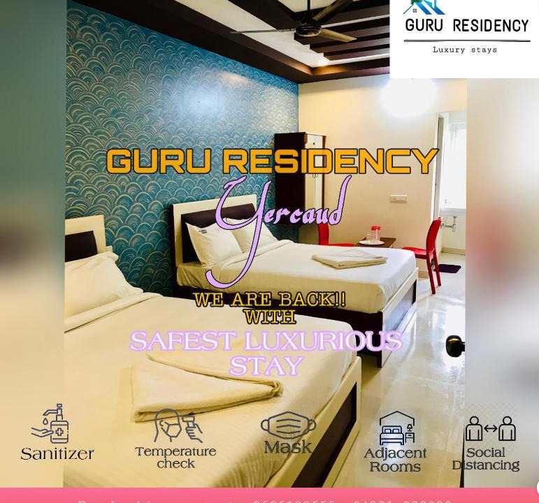 Yercaud Hotel | GURU RESIDENCY