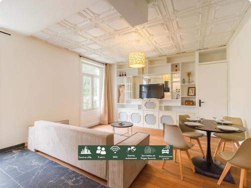 Guingamp Apartment | Hôtel Lefort - Le Cocon Harmonieux - proche gare et centre