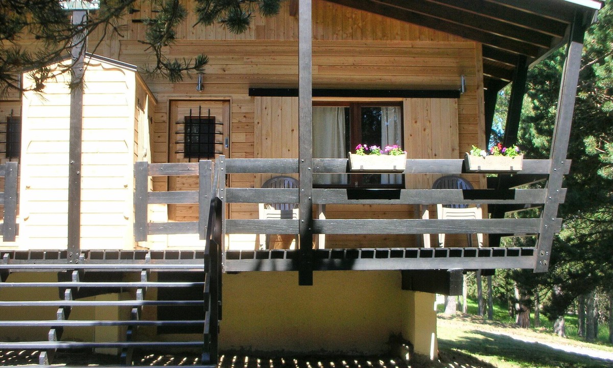 Pyrenees 2000 Ski Chalet | Half wooden CHALET in a clearing in Pyrenees 2000