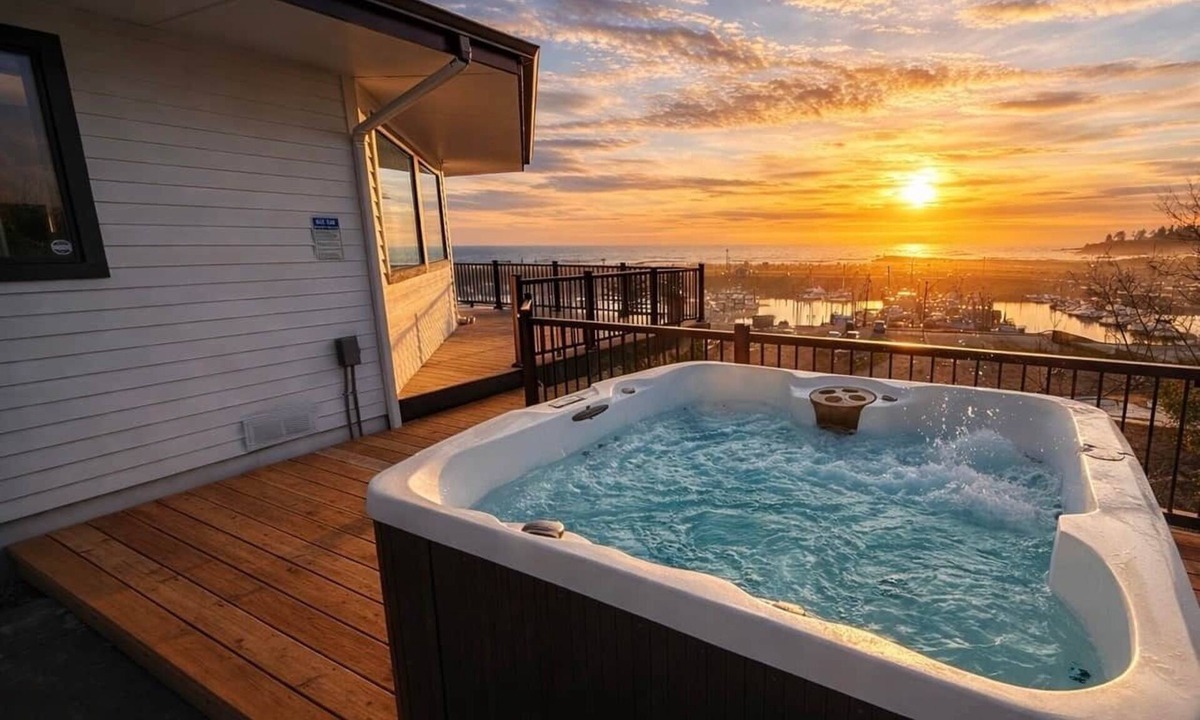 Brookings House | Harbor Views, Hot Tub, Walk to Beach, Game Room