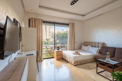 Hay Riad Apartment | Hay Riad Prestigia Studio W Big Terrace-Pool