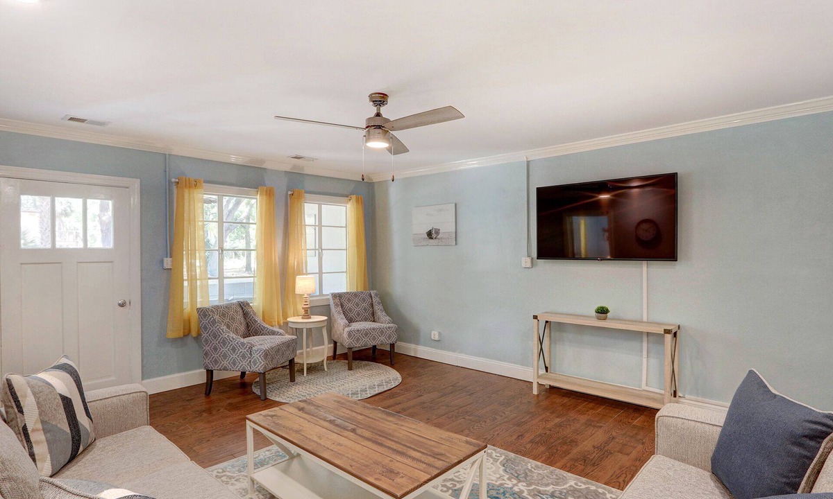 Tybee Island House | Heated Pool Access, Large Tybee Home