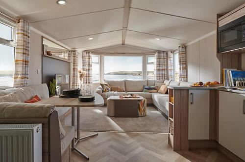 Bishop Auckland House | Heather View Essential Clover Caravan Pet 3