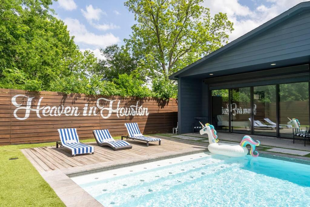 OST - South Union House | Heaven in Houston, Designer Oasis w/ Heated Pool