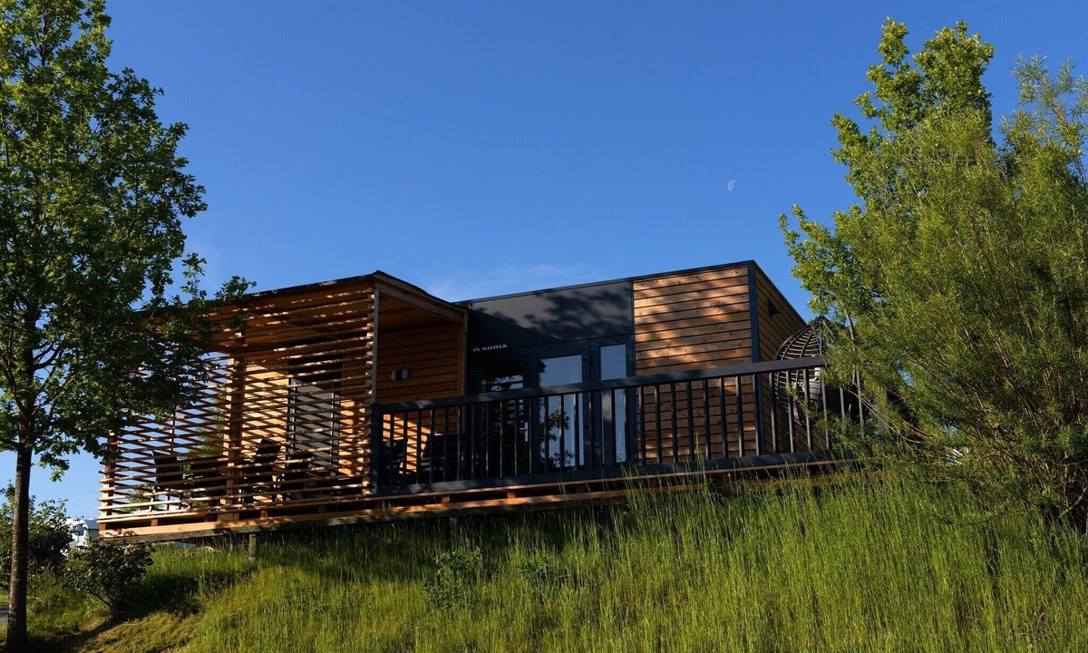 Hartkirchen House | Helles und modernes MobileHome im Vital Camp Bayerbach