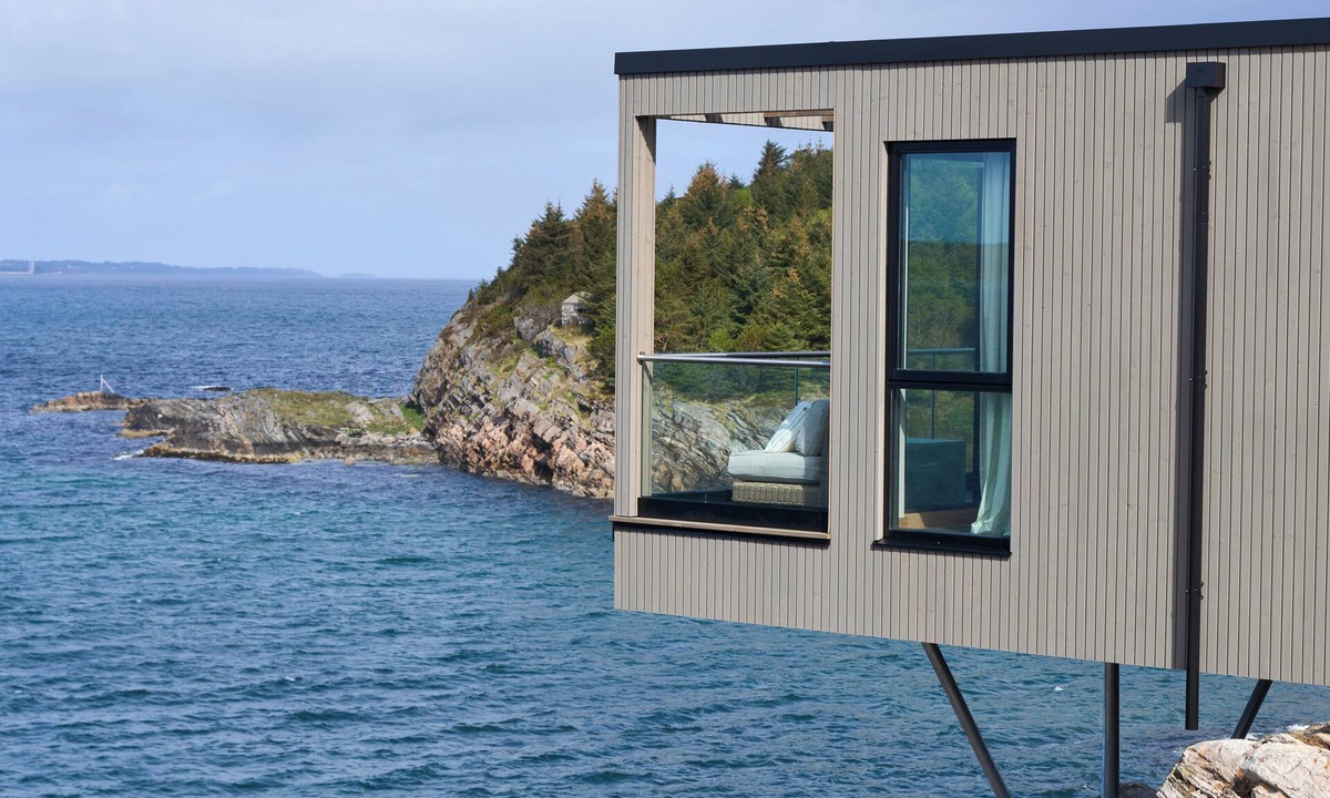 Herdla Cabin | Hideaway Herdla 2 – unique and luxurious cabin 15 m above the sea