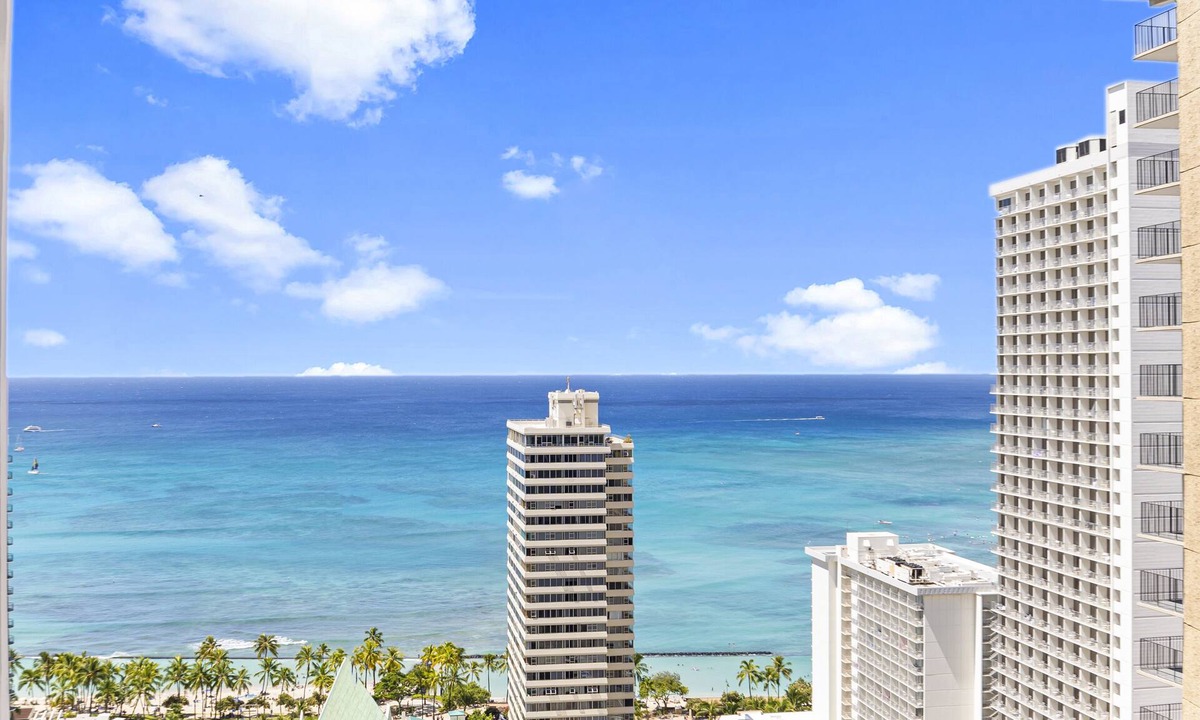 Waikiki Condo | High Rise Deluxe Ocean View Free Parking/Wifi in Waikiki 3204