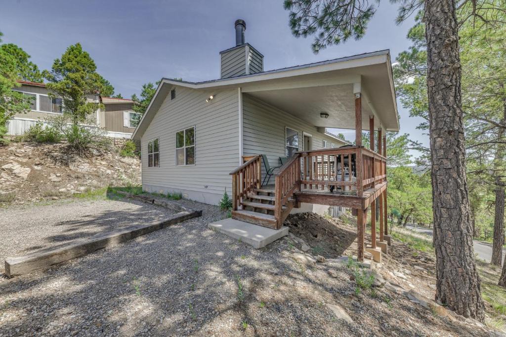 Ruidoso House | Hillside Haven w/Deck < 2 Miles to Dwtn Ruidoso!