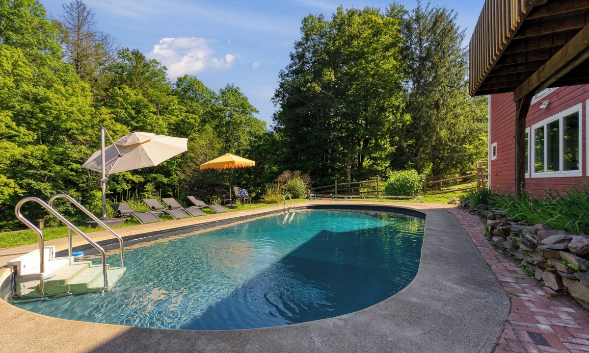 Clinton Corners House | Historic Barn Retreat w/Pool & Pond Views | Longview Pond Lodge by AvantStay