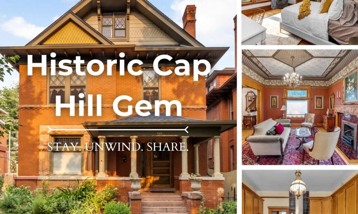 Cheesman Park House | Historic Cap Hill Gem | Prime Location I Walkable