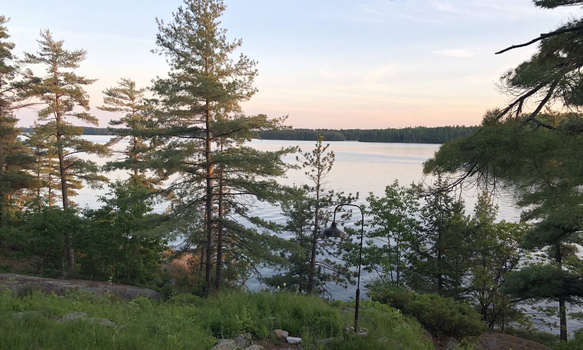 Seguin Cottage | Historic cottage with expansive views over north Lake Jo.