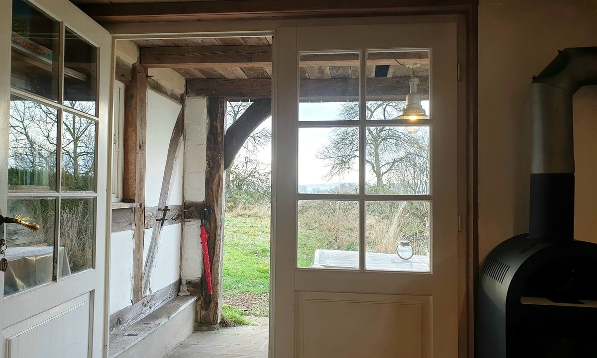 Detmold Cottage | Historic half-timbered house, sauna, natural garden, fitness, movie theater, view