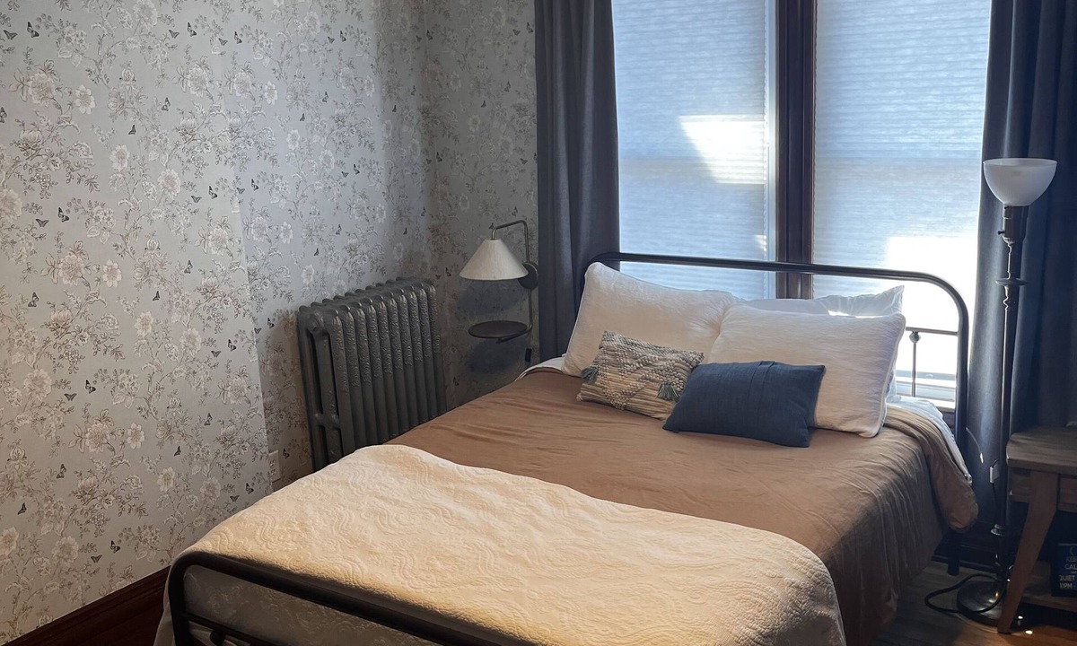 Marquette Apartment | Historic Hewitt Onion Tower apt 2 Studio in central Marquette with sauna access