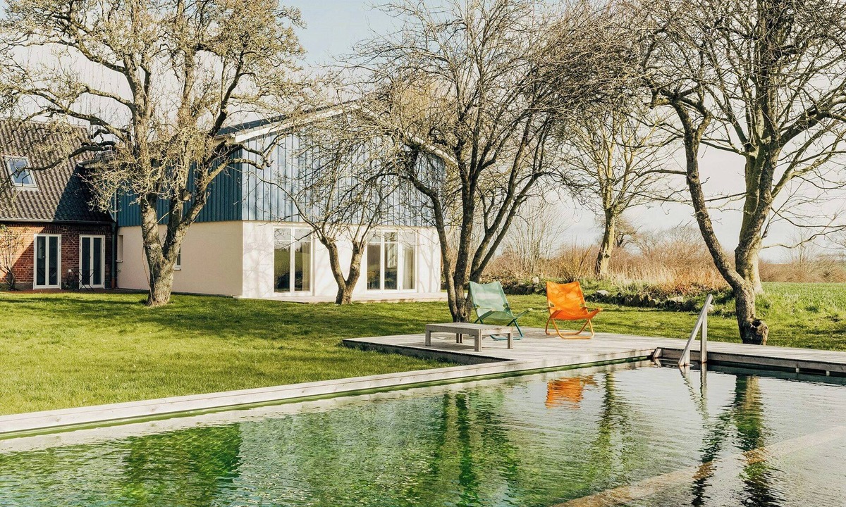 Steinbergkirche House | Holiday haven with swimming pond near Flensburg