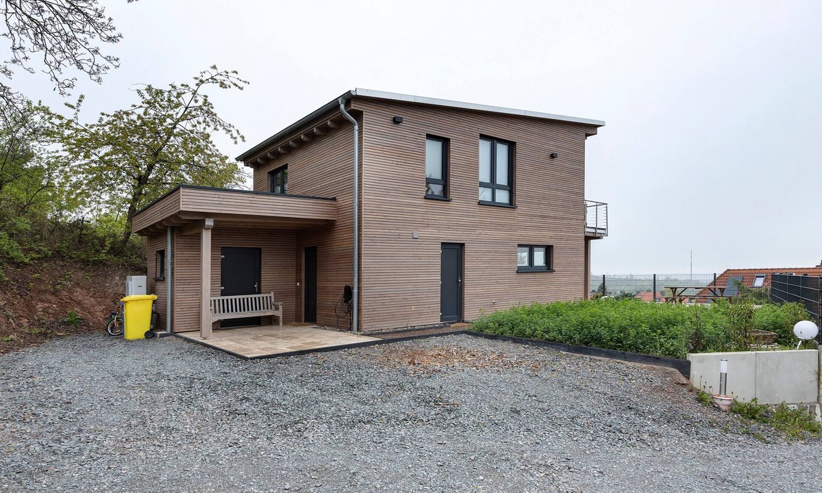 Gernrode House | Holiday Home 'Mit Panoramablick' with Mountain View, Shared Terrace and Wi-Fi