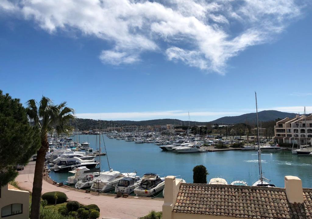 Port Cogolin Apartment | Home cascadelle 3 avec vue sur la Marina