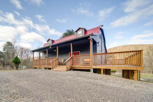 Tidioute House | Home w/River View & Game Room in Tidioute!