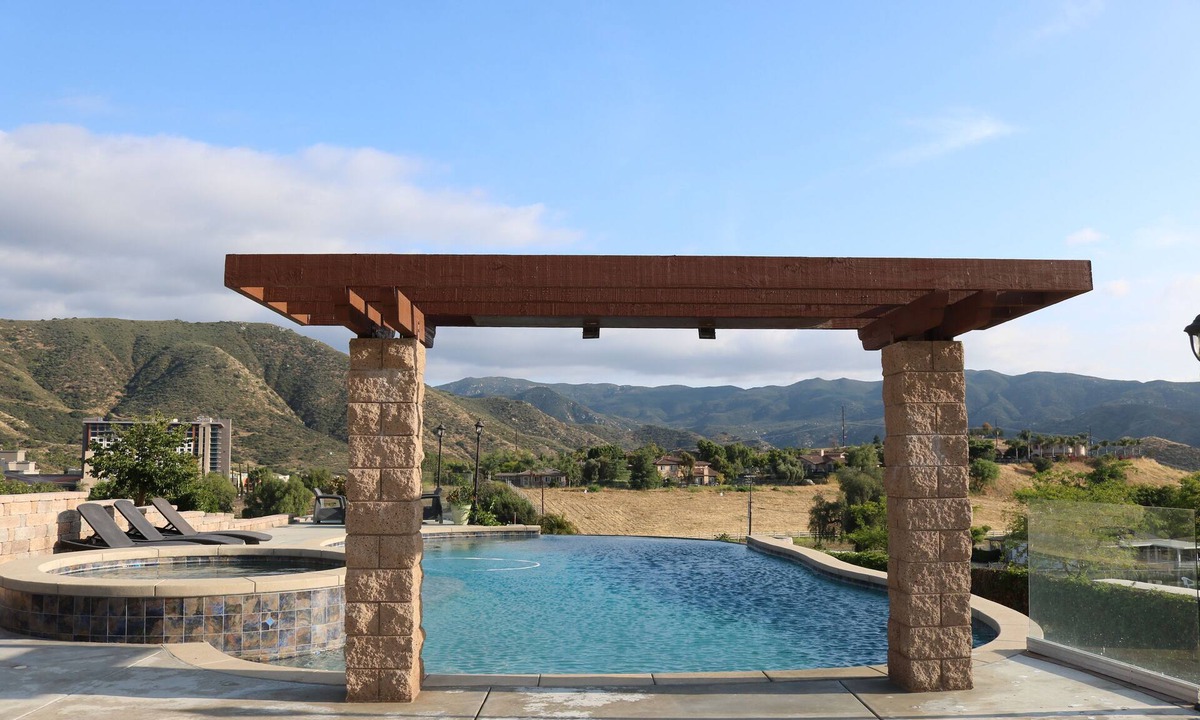 El Cajon House | Home with infinity pool, hot tub, and mountain views. Pet-Friendly!