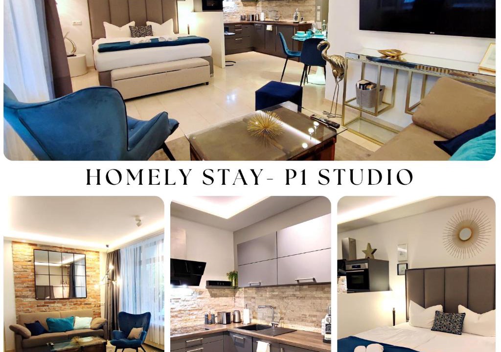 Ramersdorf Apartment | HOMELY STAY Studio P1 - Elegant Self-Check-in Studio-Apartment in Munich -with Kitchen and Washing Machine