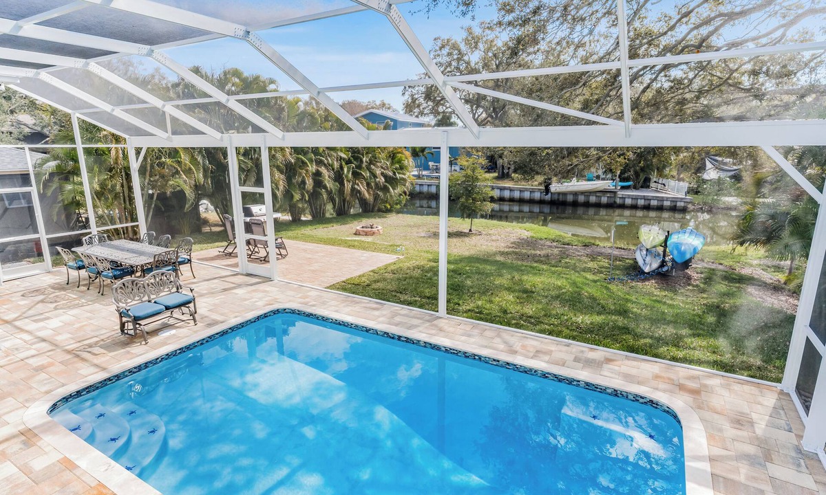 Harbor Bluffs House | Honeysuckle Waterfront Home | Heated Pool, Creek Views, 3BR Retreat Near Beach