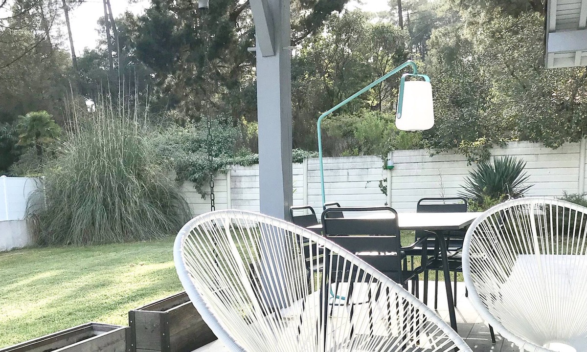 Soorts-Hossegor House | Hossegor Villa LA PERGOLA, center 5 mins, ocean 10 mins, golf 5 mins